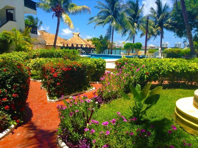 Jardin Hôtel Faranda Imperial Laguna Cancún Cancun